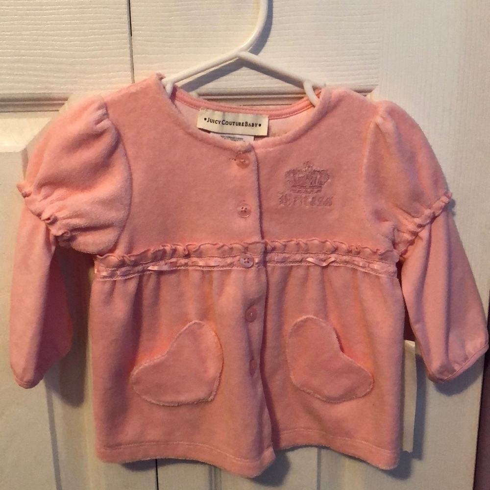 Baby girls juicy couture top
